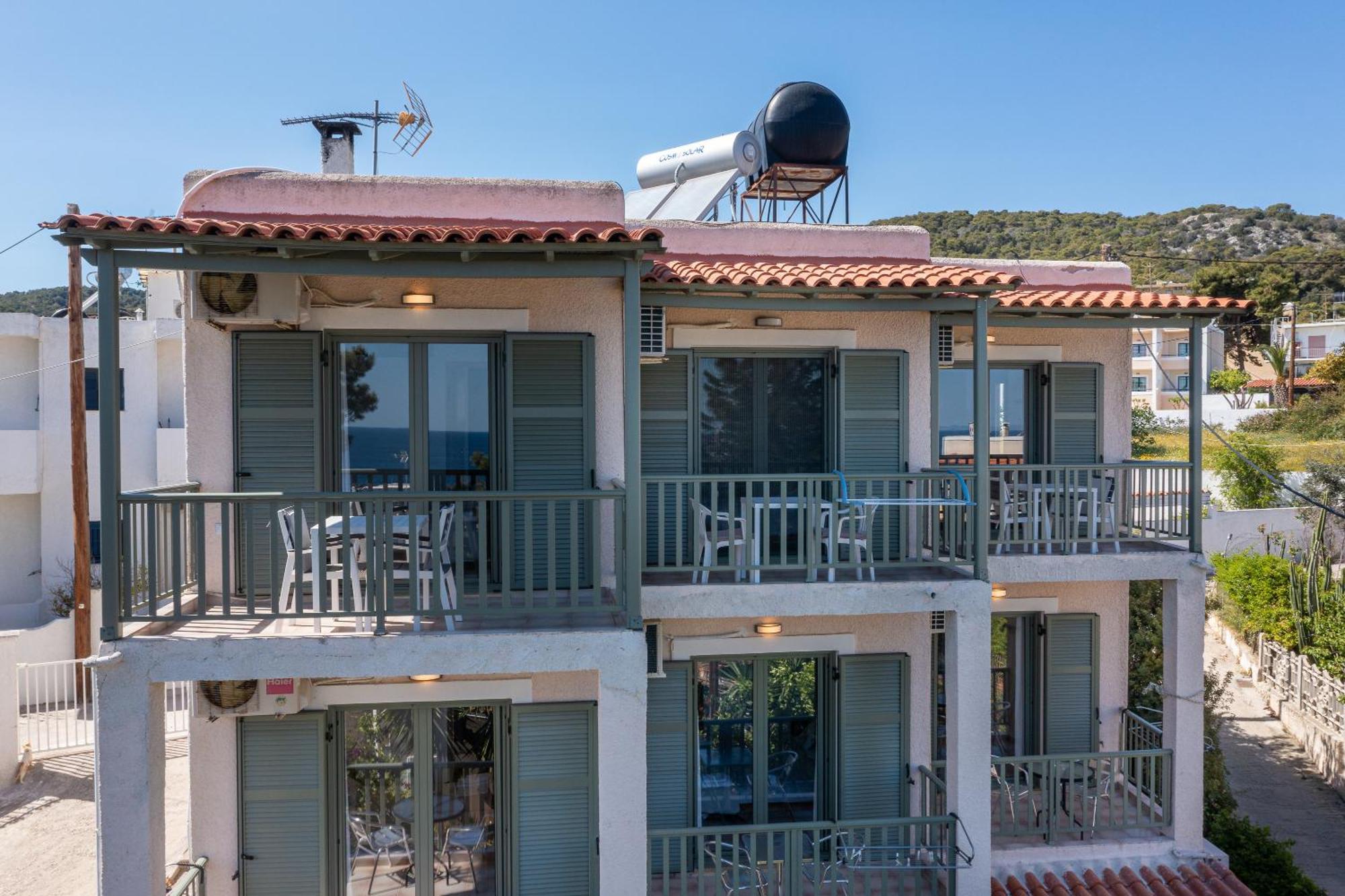 123 Soleil Studios Agia Marina  Exterior foto